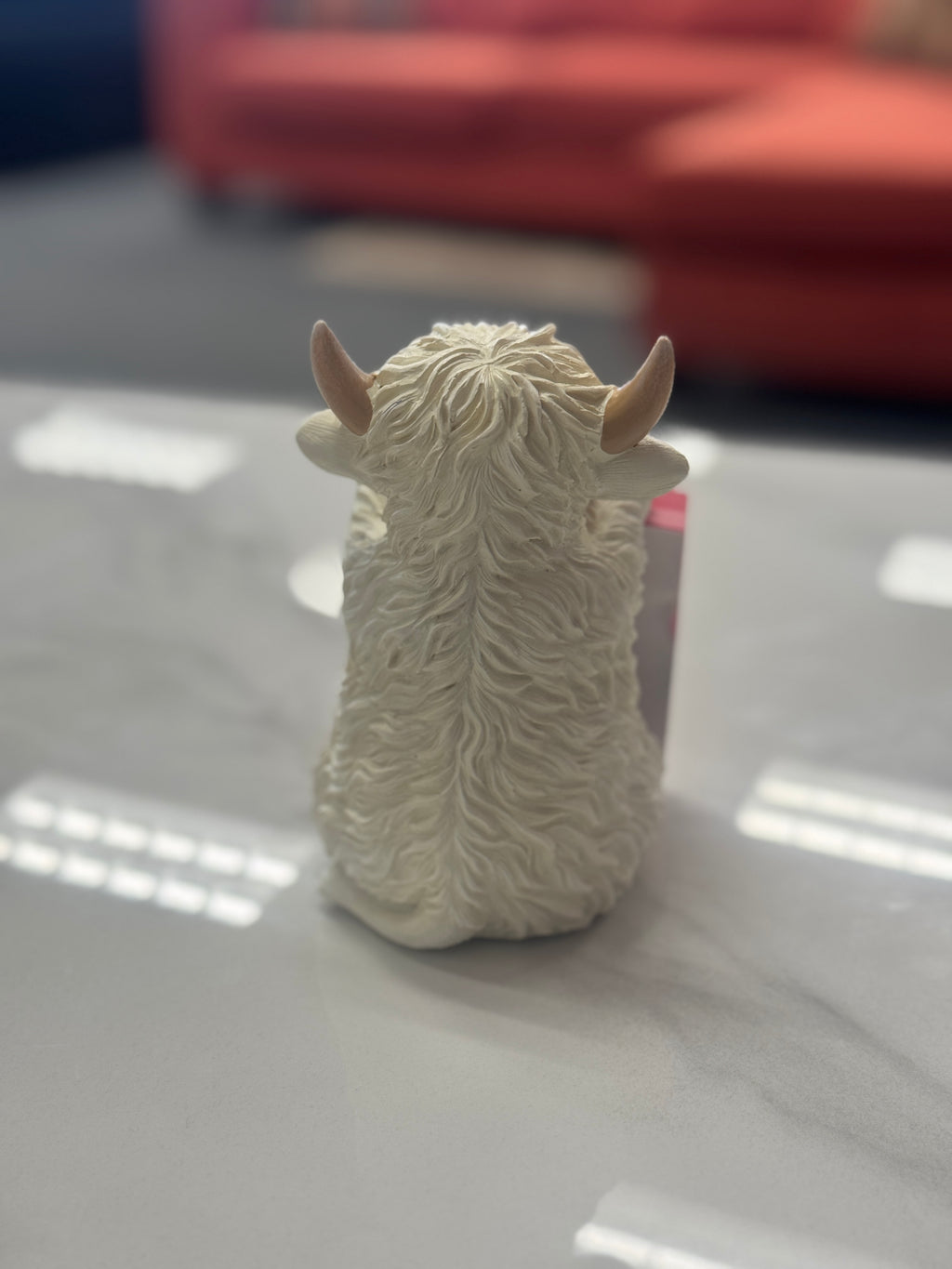 Cute Highland Cow Sticky Note Holder – Desk Organizer & Memo Holder